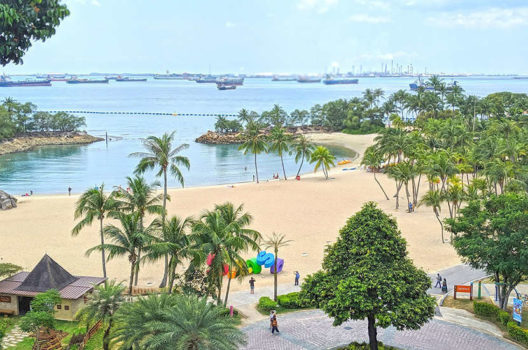 Siloso Beach in Singapore - GlobeTrove