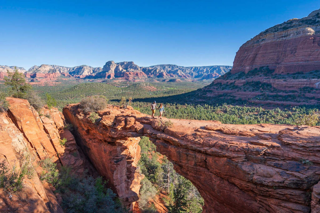 One of the top places to spend March in the USA is Sedona in Arizona.