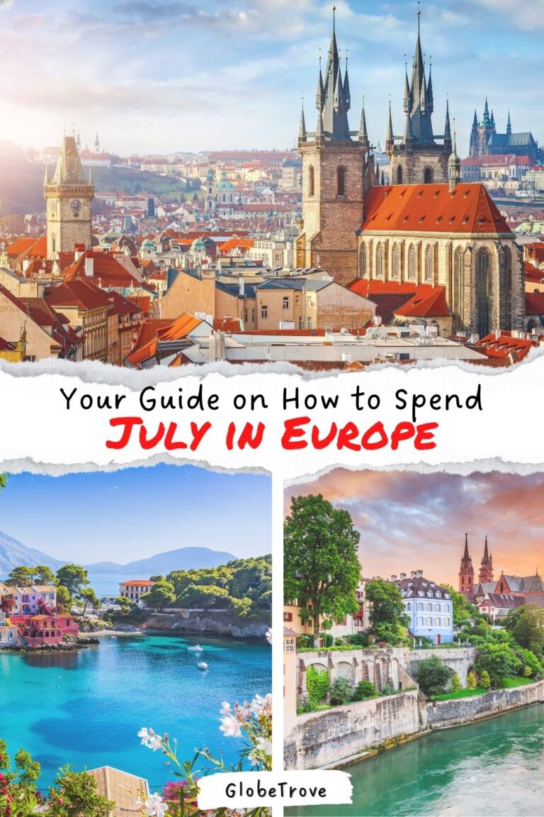 travel europe in july