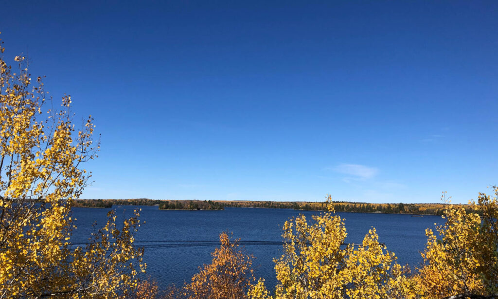 One of the top things to do in Voyageurs National Park is to go boating!