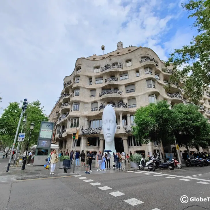 Is Barcelona worth visiting, a glance at the gorgeous architecture of La Pedrera Casa Mila will make you say yes!