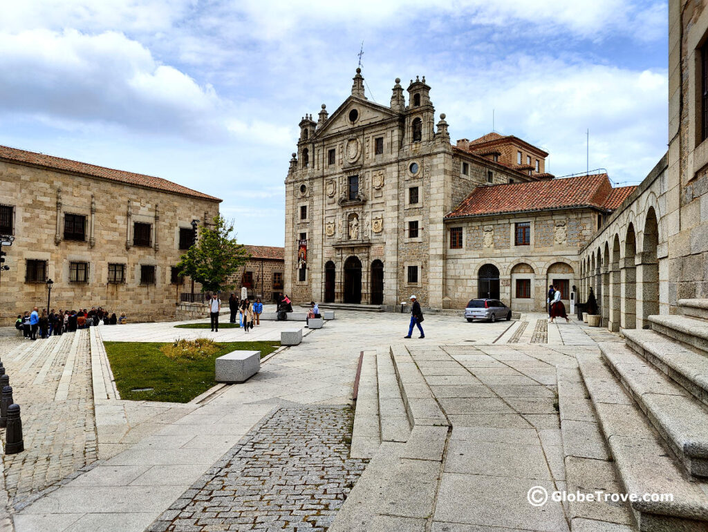 St Teresa of Avila church, Spain. Avila makes for  great place to spend a weekend break in Spain because it is so peaceful.