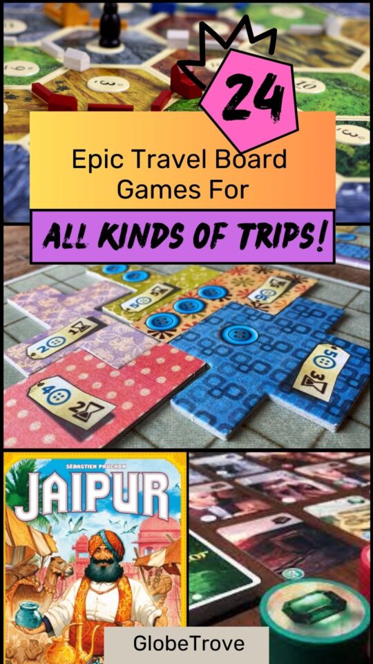 25 Epic Travel Board Games for 2024 Perfect for all kinds of trips