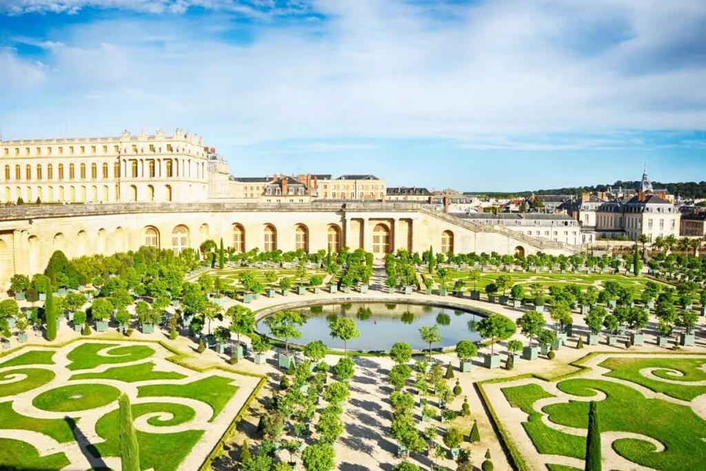 Versailles castle is with its gorgeous grounds is one of the top Paris day trips by train that people head out on.