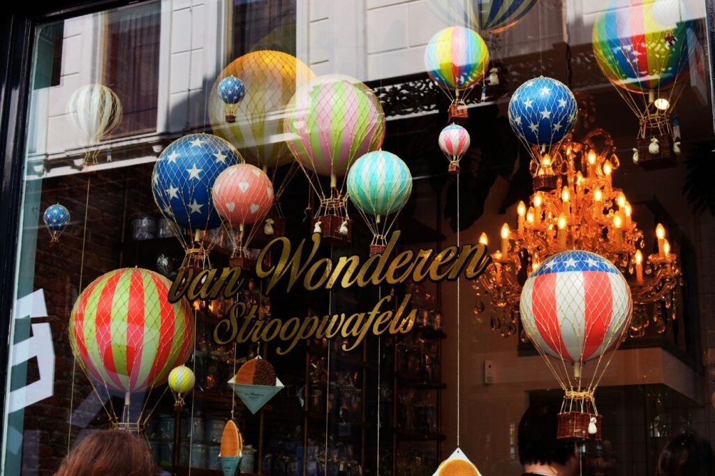 Van Wonderen Stroopwafels is one of the popular spots when it comes things to do in Amsterdam with kids.