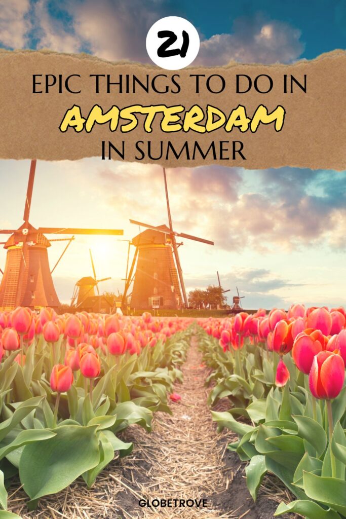 Amsterdam in summer