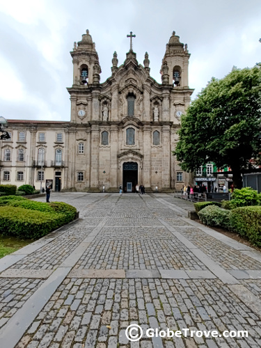 One of the cool churches in Braga