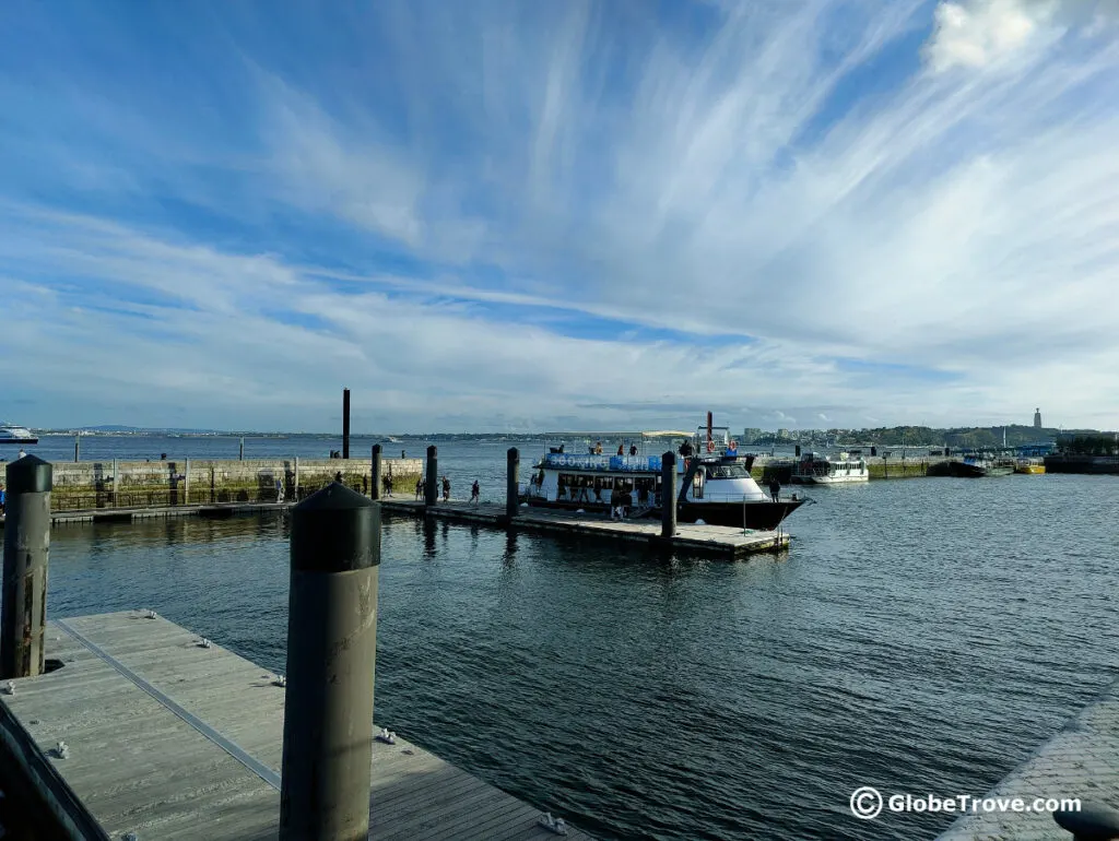 One of the cool things to do during your 1 day in Lisbon is to take a sunset cruise.