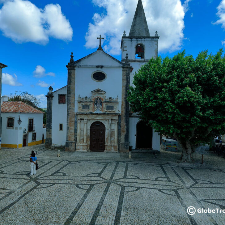 The church of Saint Mary was one of my favorite spots to chill at during our Lisbon to Obidos day trip.