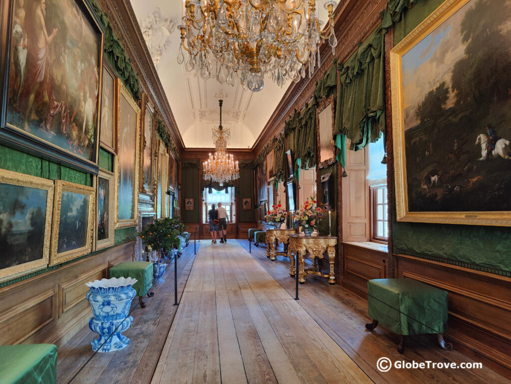 The East route of Het Loo Palace is one of my favorite parts of the building.