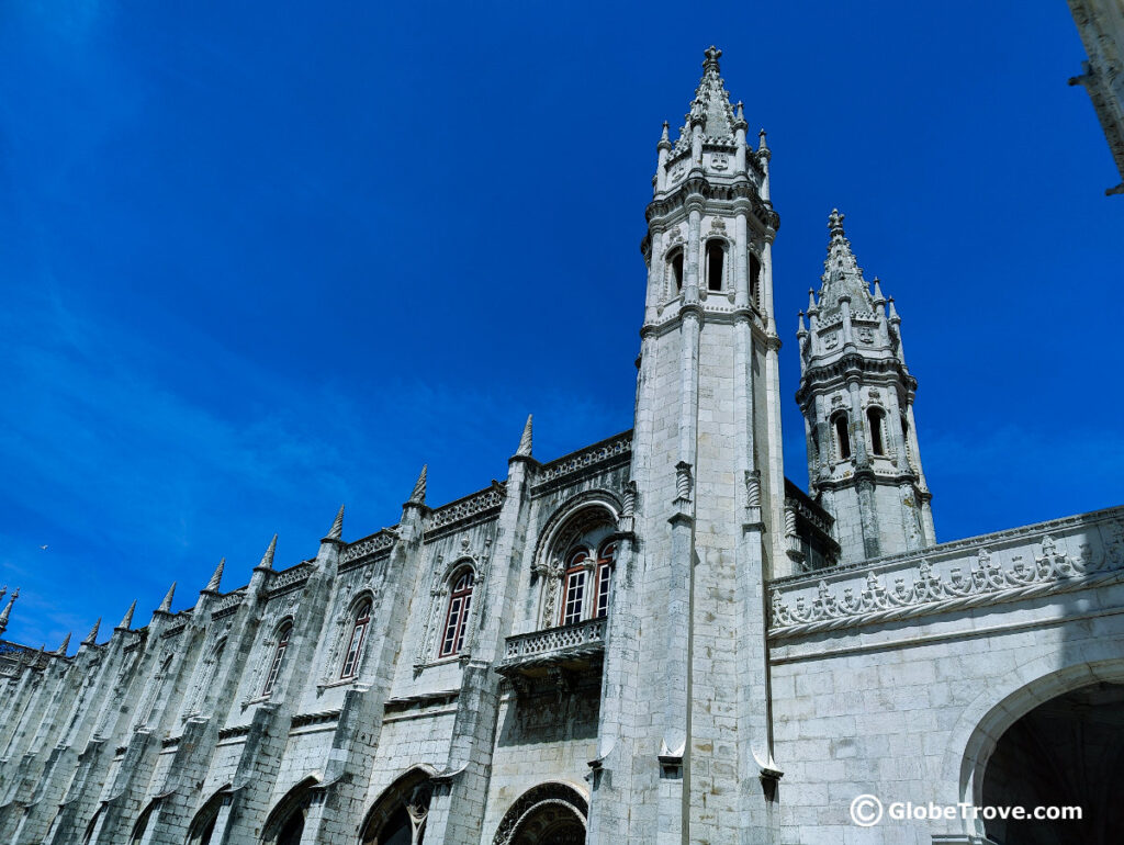 Jeronimos monastery is one of the cool monuments in Belem.