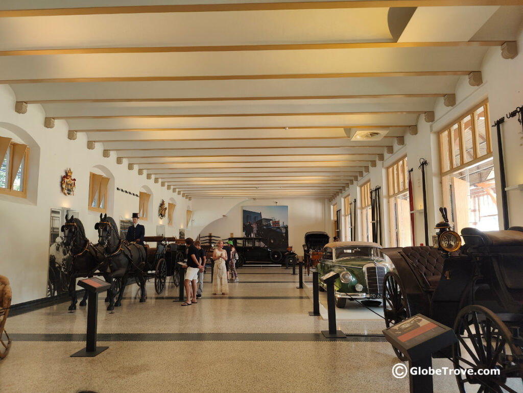 The stables is one of the coolest things to do in Palace Het Loo.