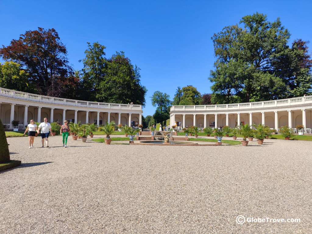 Gardens at the palace Het Loo