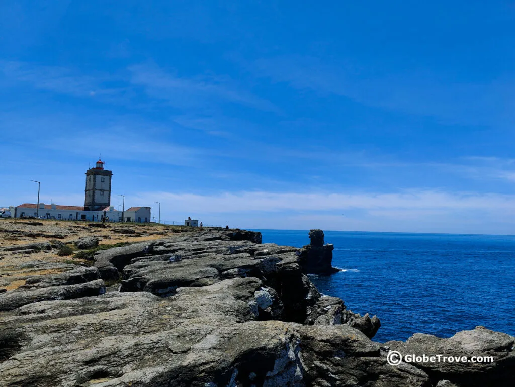 Cabo Carvoeiro Lighthouse is one of the things to do in Peniche, Portugal.