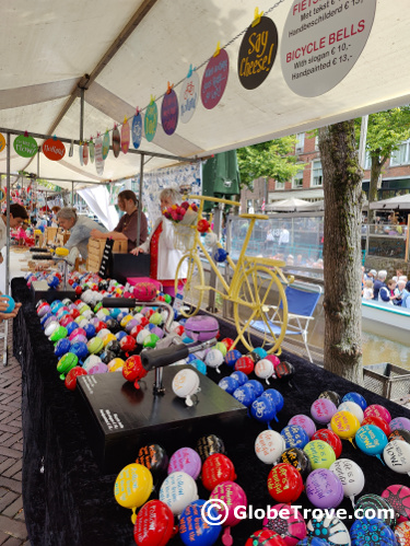 Cycle bells in Alkmaar