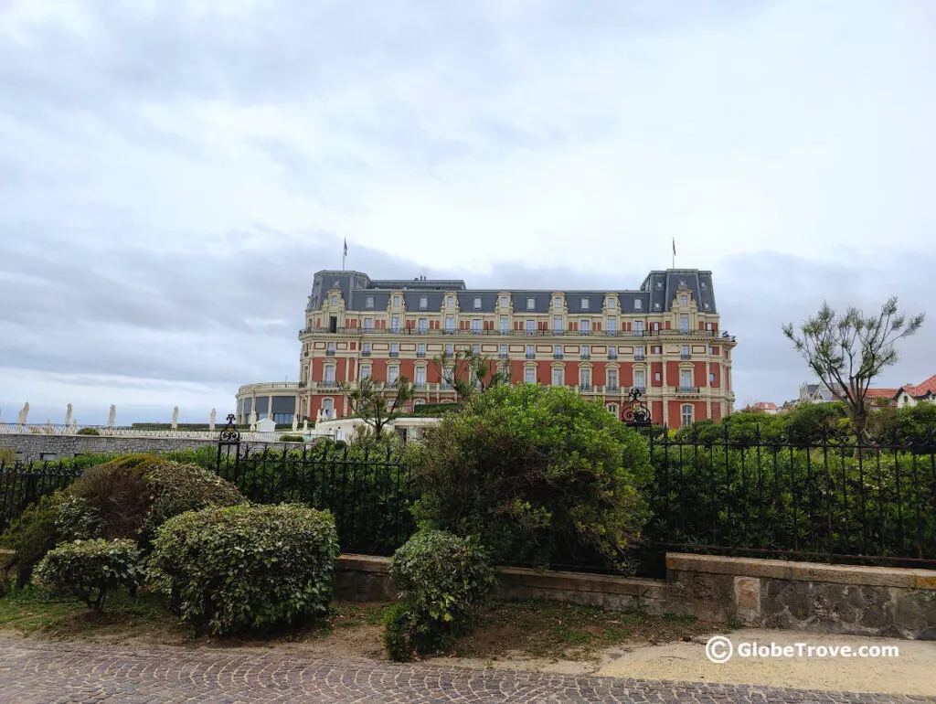 Plage Miramar is easily accessible from Hotel du Palais Biarritz 