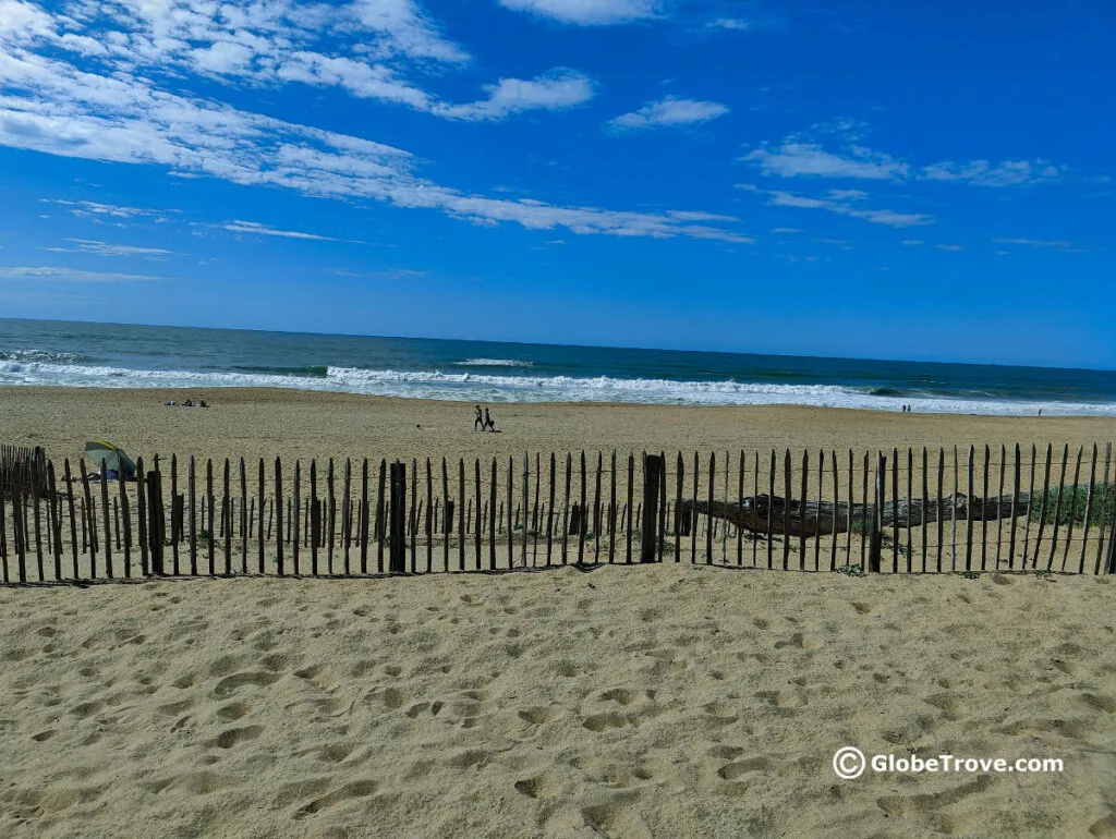 Plage Des Dunes is one of popular beaches in Biarritz