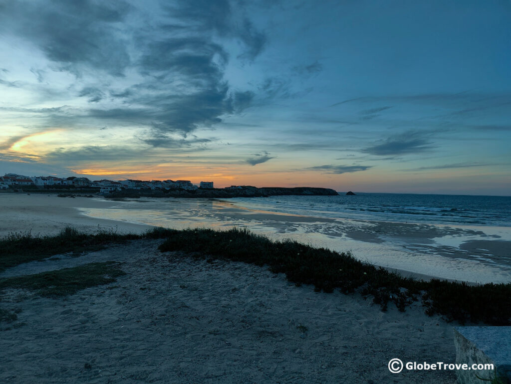 Praia Baleal Norte is one of the best beaches in the area.