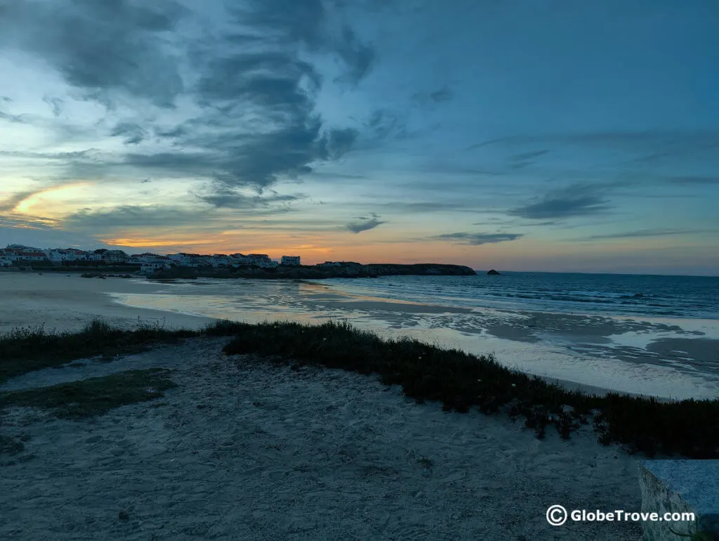 Praia Baleal Norte is one of the best beaches in the area.