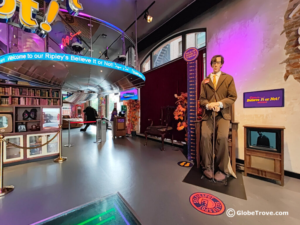 Ripley's Believe It Or Not Museum is one of the cool things to do in Dam Square in Amsterdam.