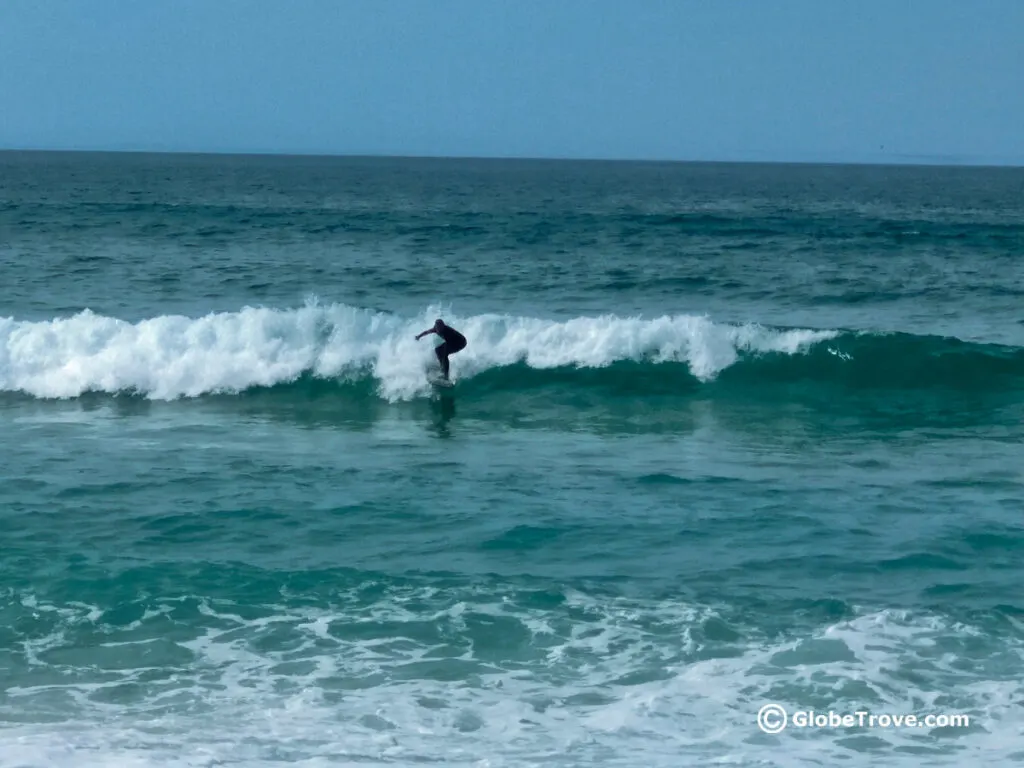 Surfing is one of the top things to do in Peniche and the reason why many people visit.