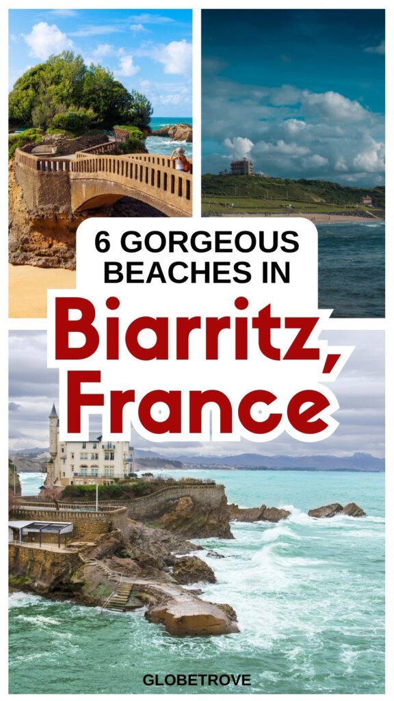 Beaches in Biarritz France