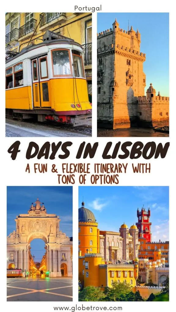 The perfect itinerary for 4 days in Lisbon